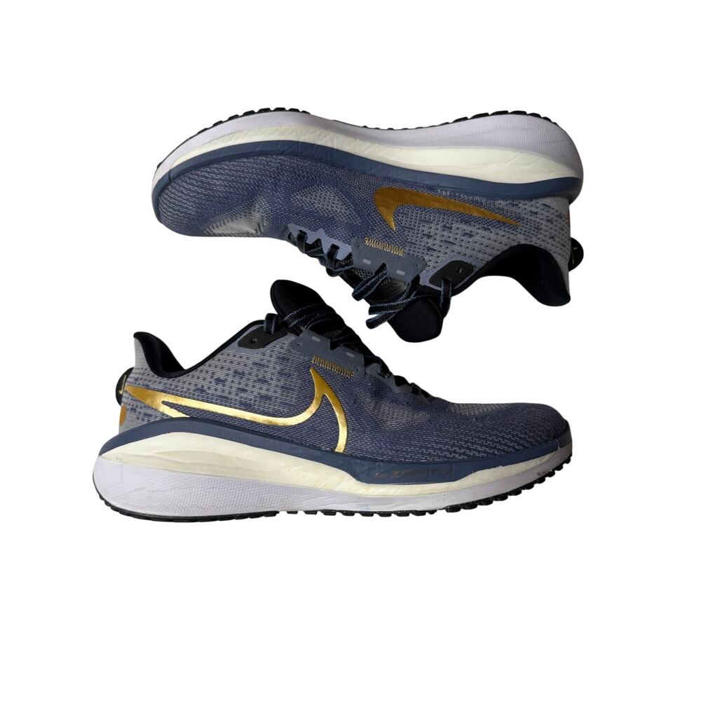 Nike Vomero 17 Blue Gold Running Sneakers Women’s Size 8